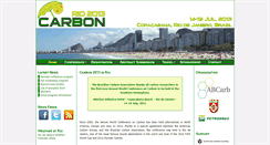 Desktop Screenshot of carbon2013.org